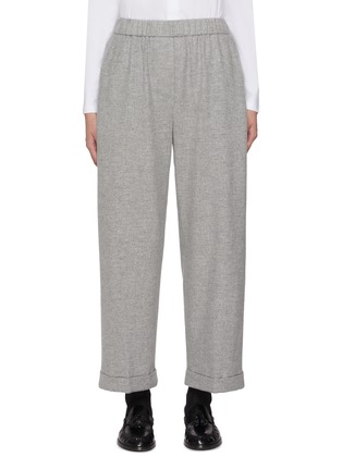 首图 - 点击放大 - PESERICO - Elasticated Turn Up Pants