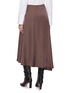 背面 - 点击放大 - PESERICO - Asymmetrical Midi Skirt