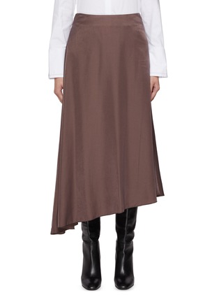 首图 - 点击放大 - PESERICO - Asymmetrical Midi Skirt