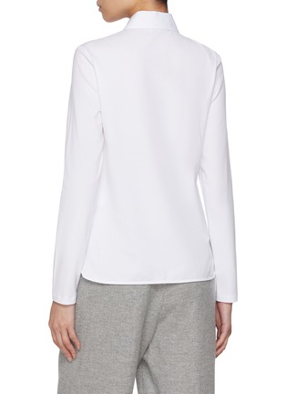 背面 - 点击放大 - PESERICO - Embellished Collar Shirt
