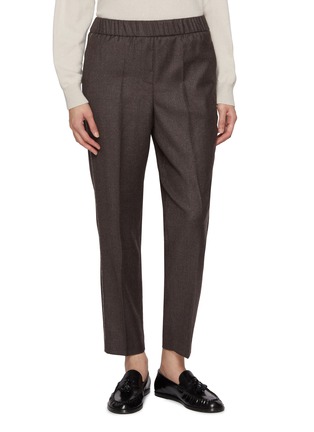 首图 - 点击放大 - PESERICO - Elasticated Waist Wool Blend Pants