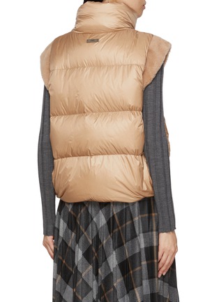 背面 - 点击放大 - PESERICO - High Neck Puffer Vest