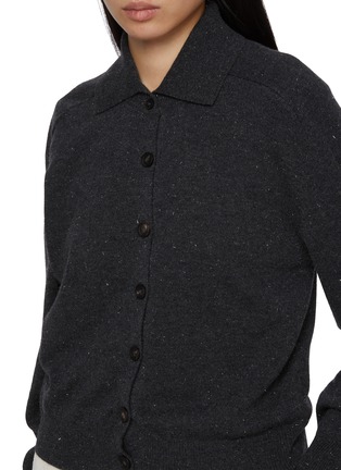  - PESERICO - Button Up Silk Wool Cashmere Blend Cardigan