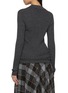 背面 - 点击放大 - PESERICO - Slim Fit Ribbed Wool Blend Knit Polo Top