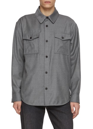 THE ROW | DASHIELL 羊毛纽扣衬衫
