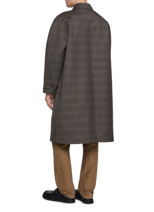 背面 - 点击放大 - THE ROW - Palo Reversible Glen Check Wool Silk Coat