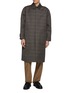 首图 - 点击放大 首图 - 点击放大 - THE ROW - Palo Reversible Glen Check Wool Silk Coat