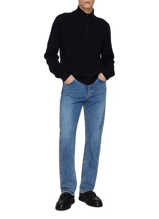 模特儿示范图 - 点击放大 - THE ROW - Tobias Mock Neck Cashmere Jacket