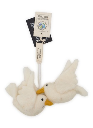 首图 –点击放大 - GRY & SIF - Peace Dove Felted Ornament — Set Of 2