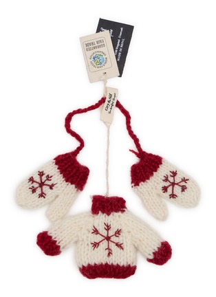 首图 –点击放大 - GRY & SIF - Sweater & Gloves Felted Ornament — Set Of 3