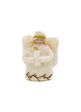 首图 –点击放大 - GRY & SIF - Small Angel With Candle Felted Ornament