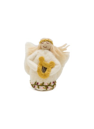 首图 –点击放大 - GRY & SIF - Small Angel With Harp Felted Ornament