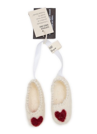 首图 –点击放大 - GRY & SIF - Ballerina Shoes Felted Ornament