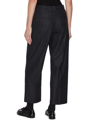 背面 - 点击放大 - BRUNELLO CUCINELLI - D Ring Belted Virgin Wool Suiting Pants