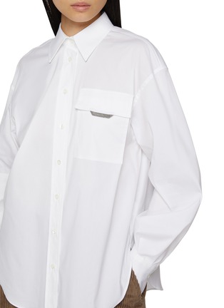  - BRUNELLO CUCINELLI - MONILI 饰纽扣衬衫