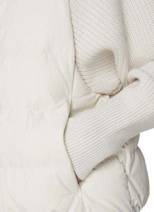  - BRUNELLO CUCINELLI - 拼接羽绒夹克