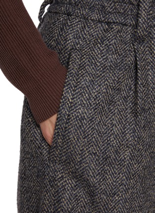  - BRUNELLO CUCINELLI - 褶裥阔腿六分裤