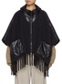 首图 - 点击放大 - HERNO - Hooded Zip Up Poncho