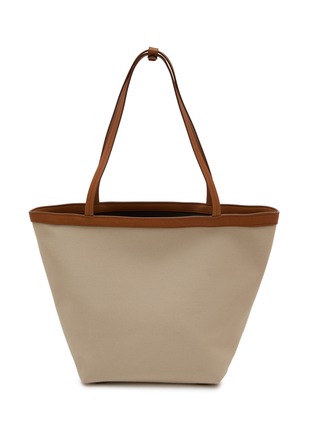 模特儿示范图 - 点击放大 - THE ROW - PARK 拼接托特包