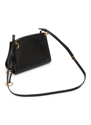 细节 - 点击放大 - ALAÏA - Small Le Click Square Leather Shoulder Bag