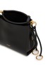 细节 - 点击放大 - ALAÏA - Small Le Click Square Leather Shoulder Bag
