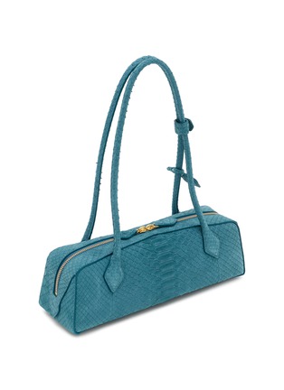 细节 - 点击放大 - ALAÏA - Medium Le Teckel Python Leather Shoulder Bag