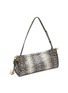 细节 - 点击放大 - ALAÏA - Medium Le Click E/W Snake Leather Shoulder Bag