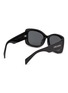 模特儿示范图 - 点击放大 - PRADA - Oval Acetate Sunglasses