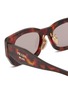 细节 - 点击放大 - PRADA - Tortoise Pillow Acetate Sunglasses