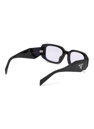 模特儿示范图 - 点击放大 - PRADA - Acetate Rectangular Sunglasses