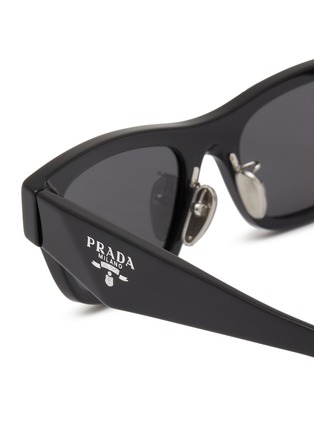 细节 - 点击放大 - PRADA - Butterfly Acetate Sunglasses