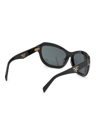 模特儿示范图 - 点击放大 - PRADA - Acetate Butterfly Sunglasses