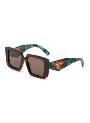 首图 - 点击放大 - PRADA - Square Tortoise Acetate Sunglasses