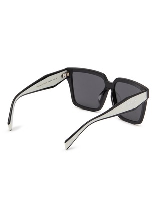 模特儿示范图 - 点击放大 - PRADA - Square Acetate Sunglasses