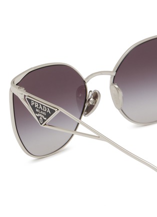 细节 - 点击放大 - PRADA - Irregular Metal Sunglasses