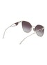 模特儿示范图 - 点击放大 - PRADA - Irregular Metal Sunglasses