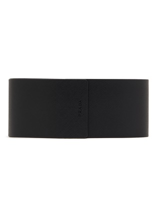 细节 - 点击放大 - PRADA - Transparent Square Acetate Sunglasses