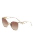 首图 - 点击放大 - PRADA - Irregular Metal Sunglasses