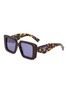 首图 - 点击放大 - PRADA - Poppy Tortoise Pillow Acetate Sunglasses