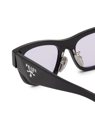 细节 - 点击放大 - PRADA - Butterfly Acetate Sunglasses