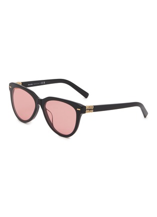 首图 - 点击放大 - MIU MIU - Phantos Stacked Logo Acetate Sunglasses