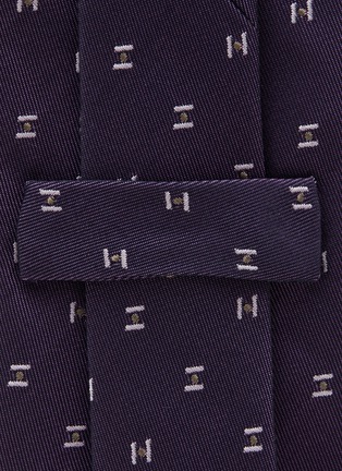 细节 - 点击放大 - STEFANOBIGI MILANO - Geometric Silk Tie