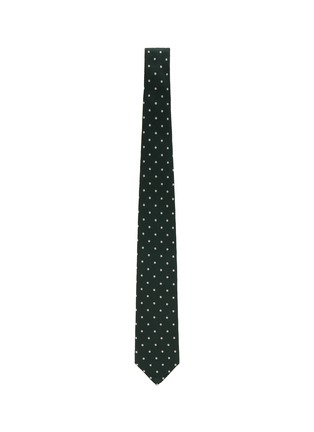 模特儿示范图 - 点击放大 - STEFANOBIGI MILANO - Dotted Silk Tie