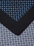 细节 - 点击放大 - STEFANOBIGI MILANO - Geometric Silk Pocket Square