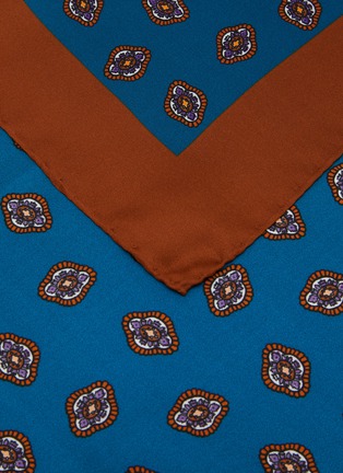 细节 - 点击放大 - STEFANOBIGI MILANO - Printed Silk Bandana