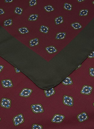 细节 - 点击放大 - STEFANOBIGI MILANO - Printed Silk Bandana
