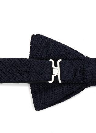 细节 - 点击放大 - STEFANOBIGI MILANO - Small Granadine Silk Bow Tie