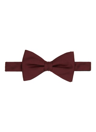 首图 - 点击放大 - STEFANOBIGI MILANO - Herringbone Silk Bow Tie
