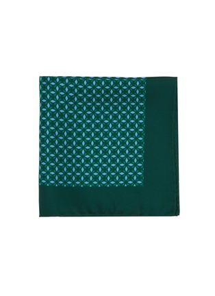 首图 - 点击放大 - STEFANOBIGI MILANO - Geometric Silk Pocket Square