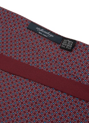 细节 - 点击放大 - STEFANOBIGI MILANO - Silk Triangle Scarf